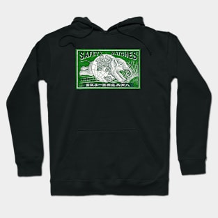 1905 Jumping Japanese Elephant Hoodie